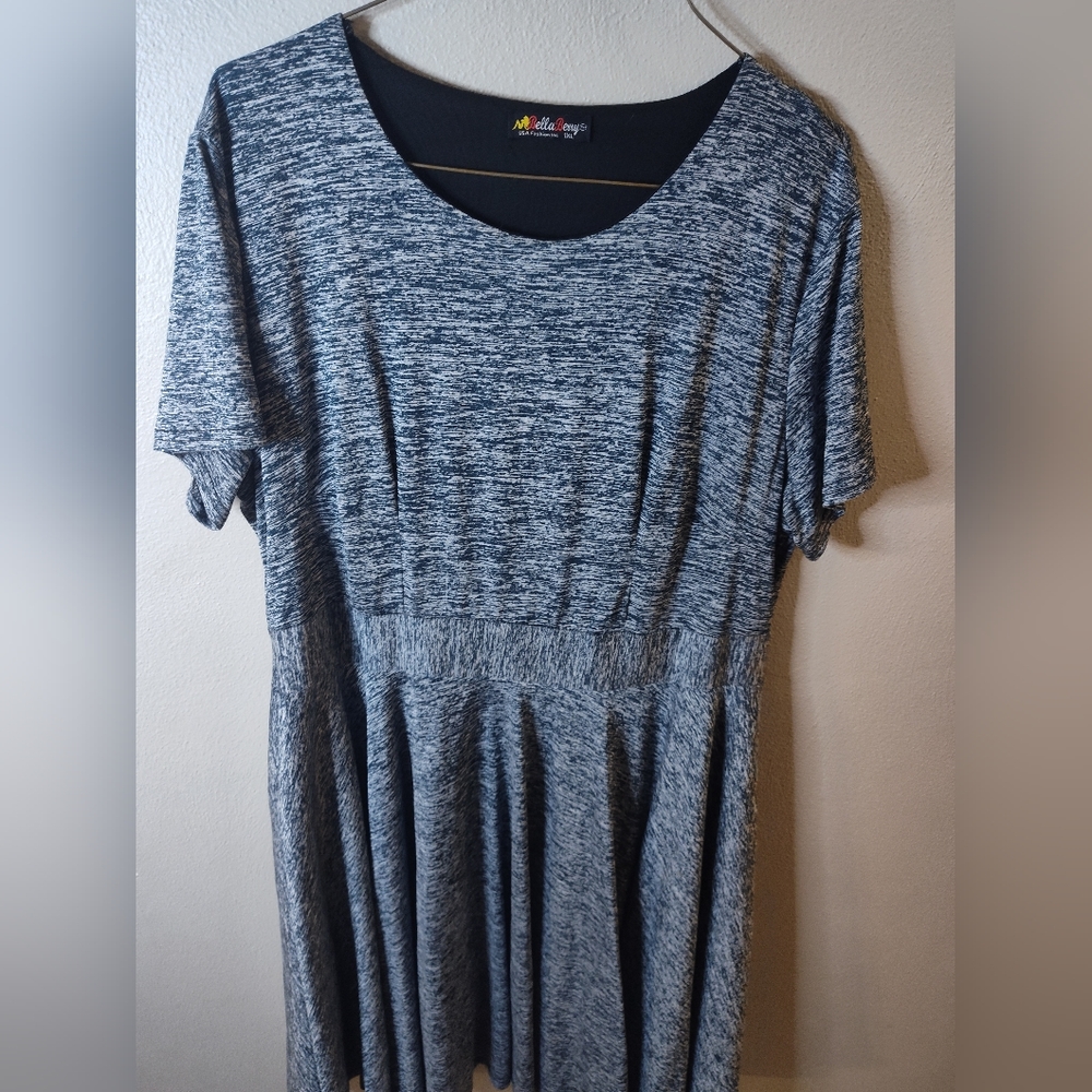 Bella Berry 1x Midi Dress